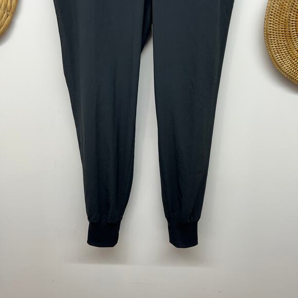 NEW Athleta Black Drawstring City Jogger Pant 8 Athleisure Activewear Sporty - Picture 5 of 6